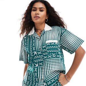 Obey Angelica Bandana women’s button up